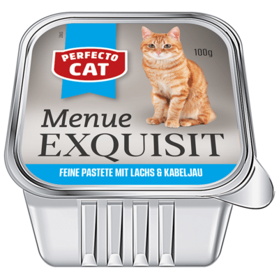 Perfectо Cat - Menu Exquisite Пастет с Треска и Писия 100гр