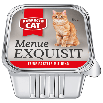 Perfectо Cat - Menu Exquisite Пастет с Говеждо Месо 100гр