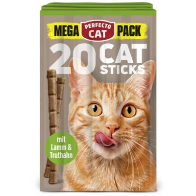 Perfecto Cat MEGA PACK 20 солети с агнешко и пуйка 100g